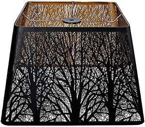 lot 7879 image: Medium Square Lamp Shades