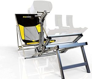 lot 7900 image: FASTATIC Sim Racing Cockpit  Lightweight, Foldable & Adjustable Sim Racing Seat  Fits Logitech G29 G920  Thrustmaster T-150 T-300 & TS-Series  Fanatec CSL Elite