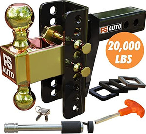 lot 7903 image: Adjustable Trailer Hitch