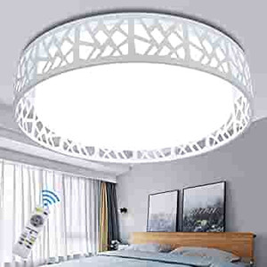 lot 7921 image: DLLT 35W Modern Dimmable Ceiling Light with Remote