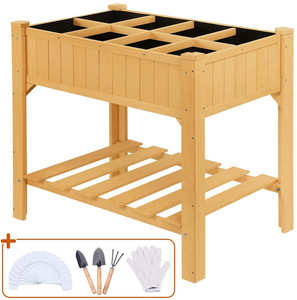 lot 7925 image: 35x24x35 8 Grids Raised Garden Bed