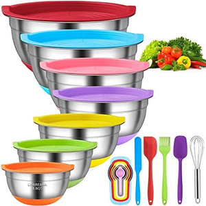 lot 7983 image: Mixing Bowls with Airtight Lids