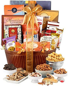 lot 8475 image: Broadway Basketeers Gourmet Food Gift Basket Snack Gifts for Women, Men, Families, College �� Delivery for Holidays, Appreciation, Thank You, Congratulations, Corporate, Get Well Soon Care Package