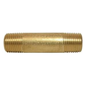 lot 9841 image: Everbilt 34 in. x 2 in. MIP Brass Nipple Fitting