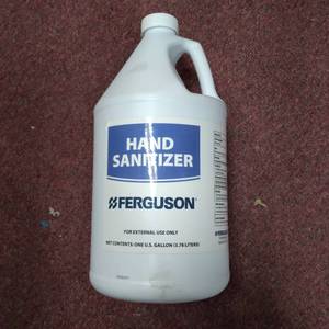 lot 9864 image: FERGUSON HAND SANITIZER  1 GALLON