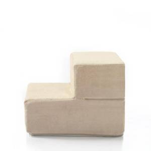 lot 281 image: Zinus 2 Step Comfort Pet StairsPet RampPet Ladder, Extra Small