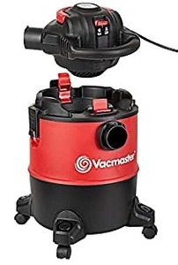 lot 301 image: Vacmaster VBVB611PF 1101 6 Gallon 5 Peak HP Wet Dry Shop Vacuum 1-14 Inch Hose Powerful Suction with Detachable Blower (B0989THQLK)