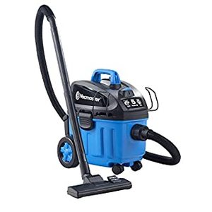 lot 834 image: Vacmaster 4 Gallon, 5 Peak HP with 2-Stage Industrial Motor WetDry Floor Vacuum, VF408, Blue (B0023EY002)