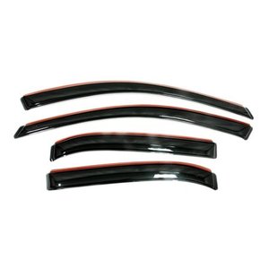 lot 3002 image: AVS 14-18 Chevy Impala Ventvisor In-Channel Front & Rear Window Deflectors 4pc - Smoke