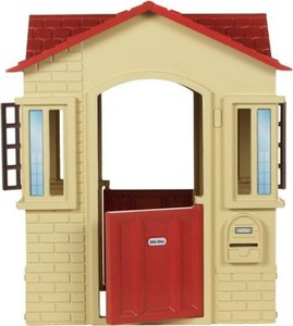 lot 3012 image: Little Tikes - Cape Cottage Playhouse - Tan