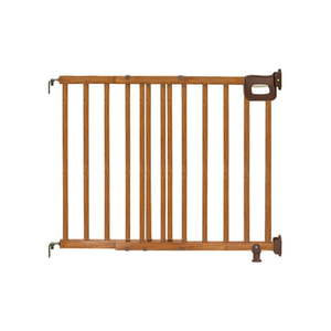lot 5118 image: Summer Deluxe Stairway Simple to Secure Wood Gate