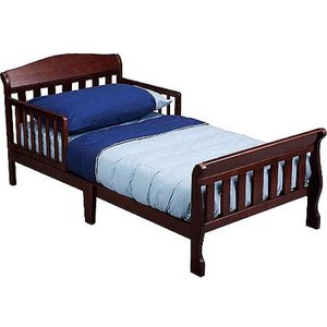 lot 5126 image: Delta Children Canton Toddler Bed, Multiple Colors, With Bed Rails