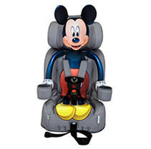 lot 5131 image: KidsEmbrace Disney Mickey Mouse Combination Harness Booster Car Seat