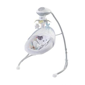 lot 5140 image: Fisher-Price Sweet Snugapuppy Cradle N Swing, Dual Motion Baby Swing