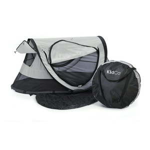 lot 5141 image: KidCo PeaPod Plus Portable Travel Bed Midnight
