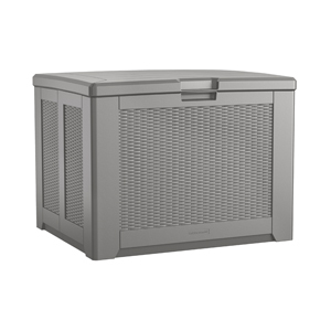 lot 241 image: Rubbermaid 74 Gallon Medium Deck Box - Retail $150.49
