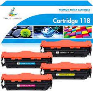 lot 256 image: True Image Toner Cart Compatible With Canon ImageClass, 4 Pack
