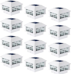 lot 296 image: Solar Garden Light 12 Pack, White