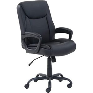 lot 303 image: Amazon Basics Black Office Chair