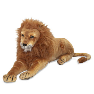 lot 3001 image: Melissa & Doug Large Lion Plush