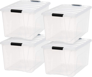 lot 5137 image: Plastic Containers With Lids