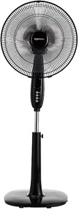 lot 5156 image: Amazon Basics Oscillating Fan Black