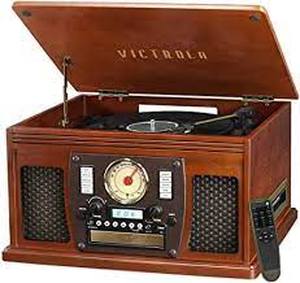 lot 5157 image: Victrola 8 in 1 Music Center