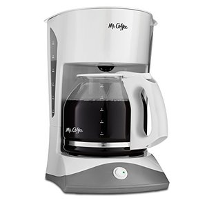 lot 2193 image: Mr. Coffee 12-Cup Manual Coffee Maker, White