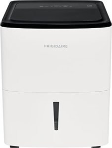 lot 2196 image: Frigidaire Dehumidifier, Low Humidity 22 Pint Capacity with a Easy-to-Clean Washable Filter and Custom Humidity Control for maximized comfort, in White