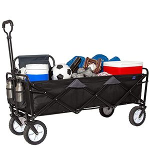 lot 2219 image: MacSports WTCX-100 Mac Sports Extended Wagon Bag & Storage, Long, Black
