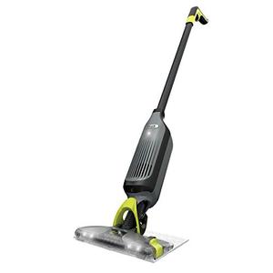 lot 2230 image: Shark VM252 VACMOP Pro Cordless Hard Floor Vacuum Mop with LED Headlights, 4 Disposable Pads & 12 oz. Cleaning Solution, Charcoal Gray