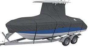 lot 2261 image: Classic Accessories StormPro Heavy-Duty T-Top Boat Cover