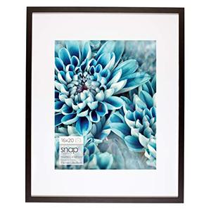 lot 2279 image: Snap 16x20 Wall Mount Single Mat for 11x14 Photo Picture Frame, 16 x 20, Black