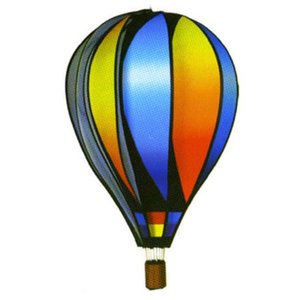 lot 2318 image: Premier Designs 22 in. Sunset Gradient Hot Air Balloon Wind Spinner