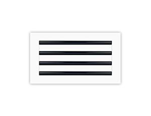 lot 2375 image: 16x8 Modern AC Vent Cover - Decorative Air Vent - Texas Buildmart - Standard Linear Slot Diffuser - Registers, Grilles for Ceilings, Walls & Floors