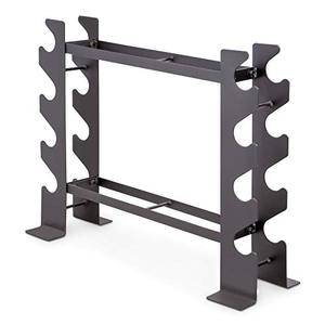 lot 2392 image: Marcy Compact Dumbbell Rack Free Weight Stand for Home Gym DBR-56 , Black, 20.50 x 8.50 x 27.00 inches