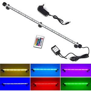 lot 2418 image: Fish Tank Lights LED Aquarium Light Waterproof RGB Color Change Lighting Underwater Submersible LED Lighting Strip Background Decorate Light -23