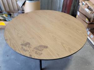 lot 2421 image: 5 Round Work Table