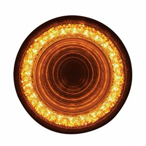 lot 2427 image: 24 LED 4 MIRAGE Turn Signal Light - Amber LEDAmber Lens