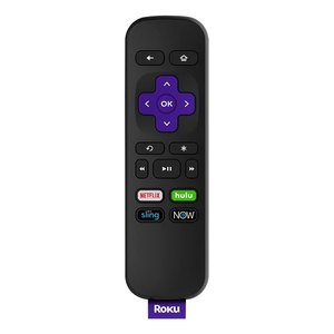 lot 75302 image: Roku - Premiere Streaming Media Player with Premium High Speed HDMI Cable and Simple Remote - Black