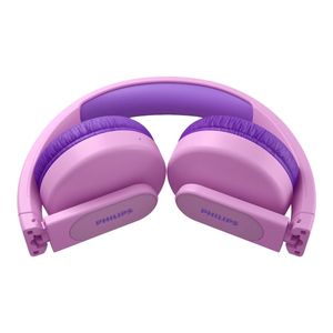 lot 75308 image: Philips Kids TAK4206PK - Headphones - on-ear - Bluetooth - wireless, wired - 3.5 mm jack - BLUE