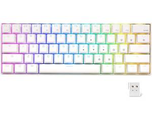 lot 75322 image: RedThunder 61 Keys Layout Wireless Keyboard Black Model  K61