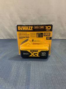lot 75347 image: DEWALT DCB210 20V MAX XR� 10.0Ah Lithium Ion Battery (B08Y98865S)