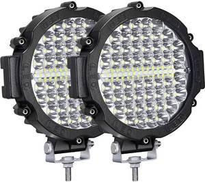 lot 75355 image: Light Boss LED DC 10-60V Use Only 7�� LED Pod Lights 2 Pack