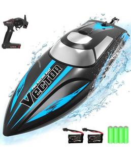 lot 75360 image: Yezi Vector XS Pro Remote Control Racing Boat 795-3