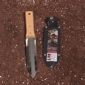 lot 75622 image: Nisaku NJP650 7.25 Blade Hori-Hori Stainless Steel Tomita Weeding Knife