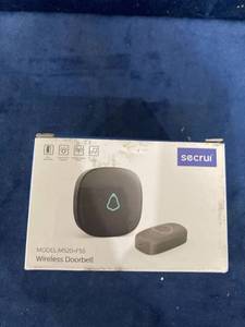 lot 75634 image: SECRUI WIRELESS DOORBELL