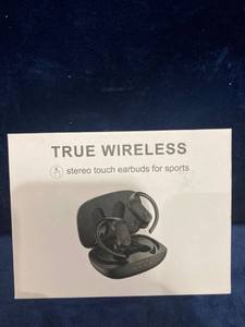lot 75635 image: TRUE WIRELESS EARBUDS FOR SPORTS