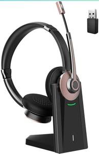 lot 75647 image: EARBSY WIRELESS HEADSET WITH MICROPHONE USB DONGLE INCLUDED