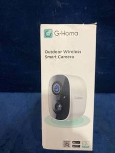 lot 75656 image: G-HOMA OUTDOOR WITELESS SMART CAMERA